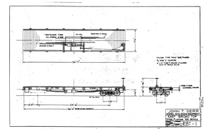 (image for) EBT Steel Flat Car (Derr drawing no. EBT-1)
