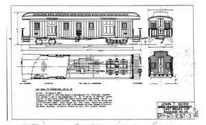 (image for) EBT Baggage-Mail Car No. 29 (Derr drawing no. EBT-3)