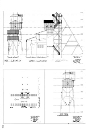 (image for) Woodvale Mine No. 6 Tipple and Headframe, S scale