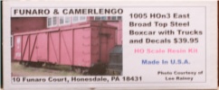 (image for) HOn3 EBT Steel Boxcar Kit