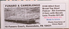 (image for) HOn3 EBT Steel Flatcar Kit