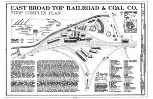 (image for) Map of EBT Rockhill Furnace Yard and Shop Complex