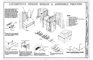 (image for) Isometric View of Forge & Tempering Oven