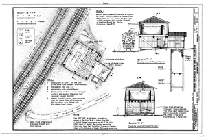 (image for) Coles Station Water Tank Plan and Sectional Views