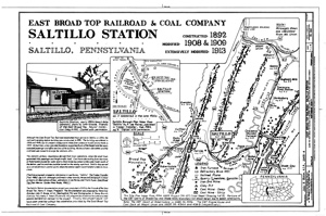 (image for) Saltillo Station Site Maps