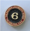(image for) EBT Locomotive No. 6 Jewelry Pin
