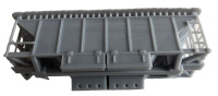 (image for) HO-Scale 2-Bay Side Dump Hopper Car Body