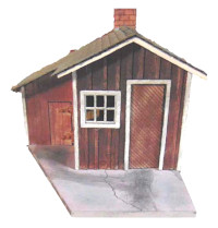 (image for) HO EBT Tunnel Watchman's Shanty Kit