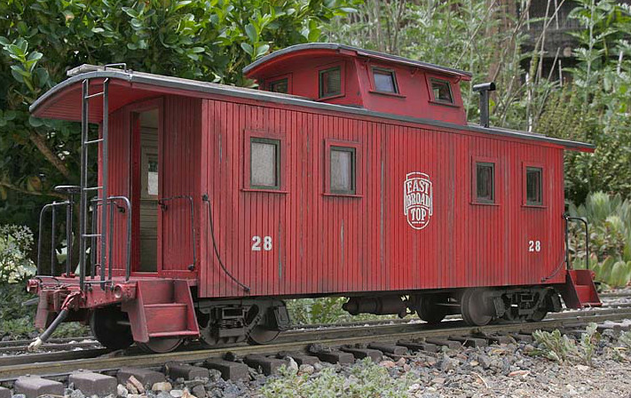 (image for) EBT Caboose #27 or #28 1:20.3 Scale Kit