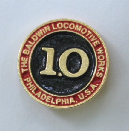 (image for) EBT Locomotive No. 10 Jewelry Pin