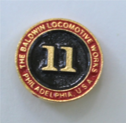 (image for) EBT Locomotive No. 11 Jewelry Pin