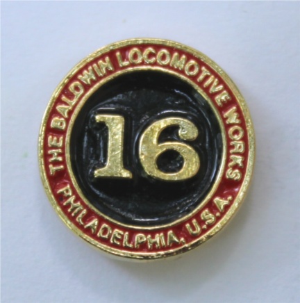 (image for) EBT Locomotive No. 16 Jewelry Pin
