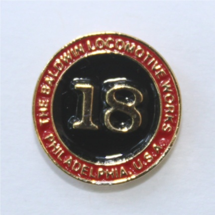 (image for) EBT Locomotive No. 18 Jewelry Pin
