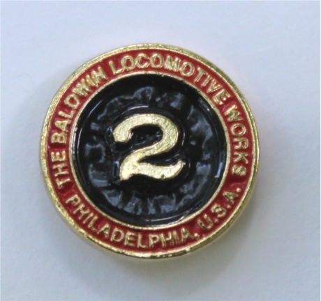 (image for) EBT Locomotive No. 2 Jewelry Pin