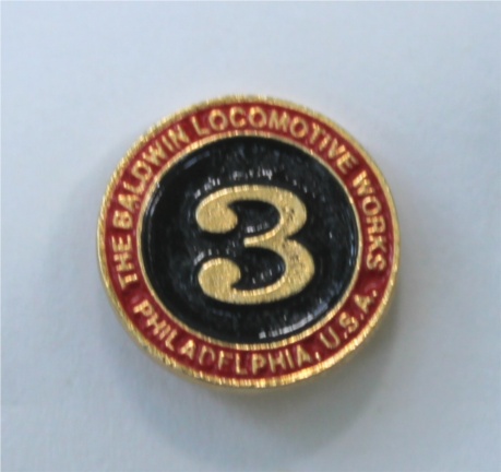 (image for) EBT Locomotive No. 3 Jewelry Pin
