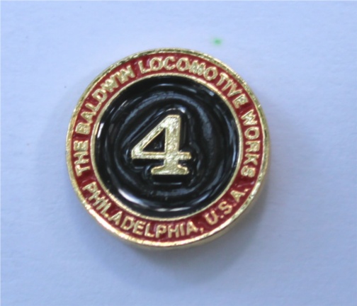 (image for) EBT Locomotive No. 4 Jewelry Pin