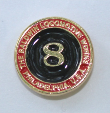 (image for) EBT Locomotive No. 8 Jewelry Pin