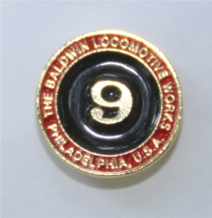 (image for) EBT Locomotive No. 9 Jewelry Pin