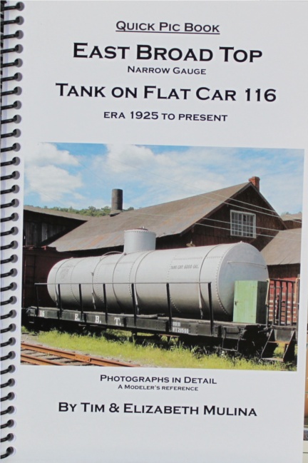 (image for) East Broad Top Narrow Gauge Tank on Flat Car 116 (2008)