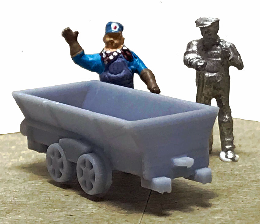 (image for) HO Scale Tapered Side Mine Car