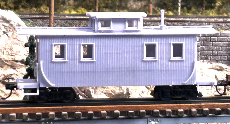 (image for) HO Scale EBT 1920 8-Wheel Caboose No. 27/28