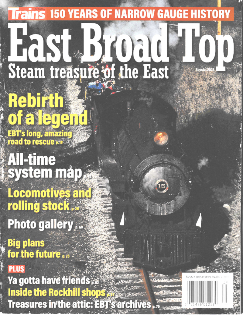 (image for) Trains Magazine East Broad Top Special Issue