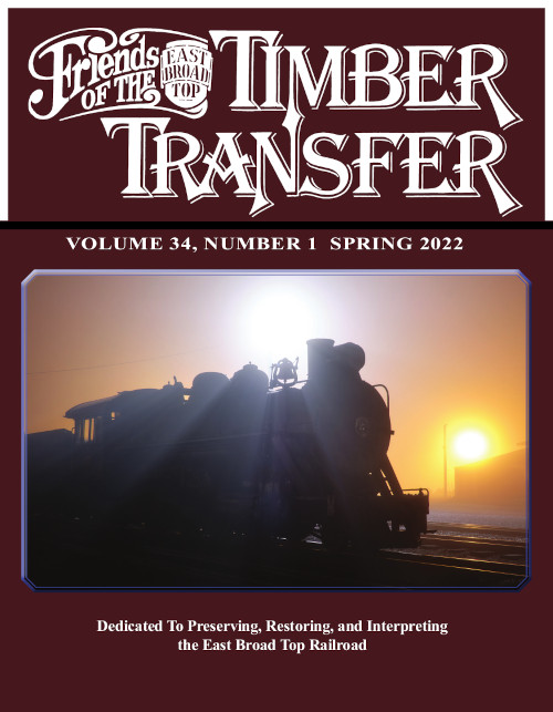 (image for) Timber Transfer Vol. 34, No. 1, Spring 2022 (printed)
