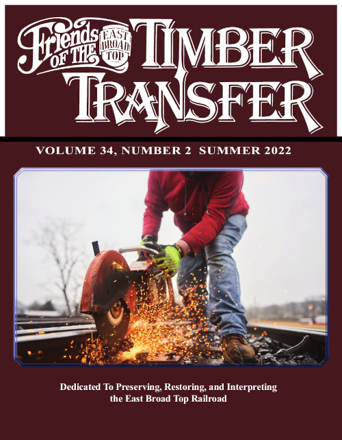 (image for) Timber Transfer Vol. 34, No. 2, Summer 2022 (printed)