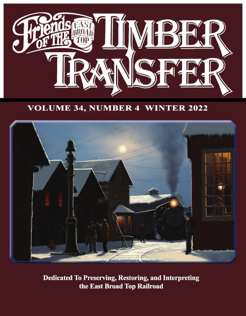 (image for) Timber Transfer Vol. 34, No. 4, Winter 2022 (printed)