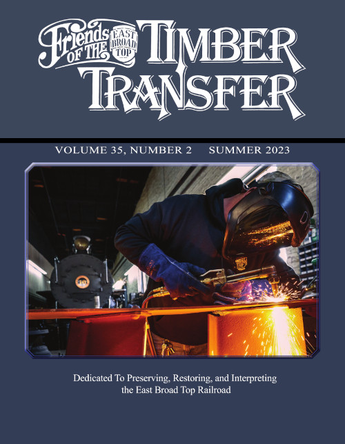 (image for) Timber Transfer Vol. 35, No. 2, Summer 2023 (printed)
