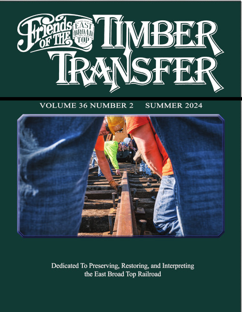 (image for) Timber Transfer Vol. 36, No. 2, Summer 2024 (printed)
