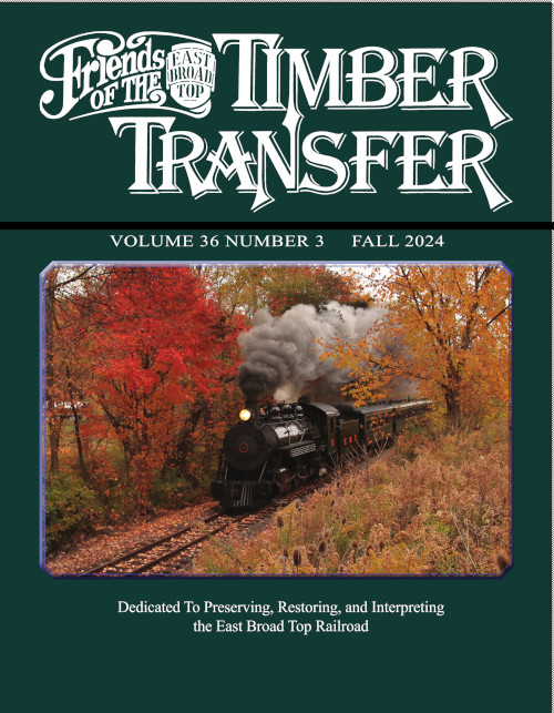 (image for) Timber Transfer Vol. 36, No. 3, Fall 2024 (printed)