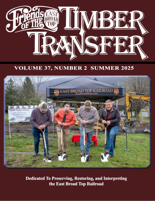 (image for) Timber Transfer Vol. 37, No. 2, Summer 2025 (printed)