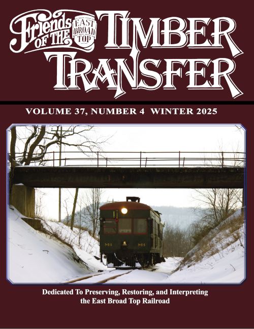 (image for) Timber Transfer Vol. 37, No. 4, Winter 2025 (printed)