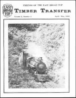 (image for) Timber Transfer Vol. 2 No. 3, April-May 1985