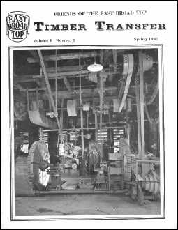(image for) Timber Transfer Vol. 4 No. 1, Spring 1987