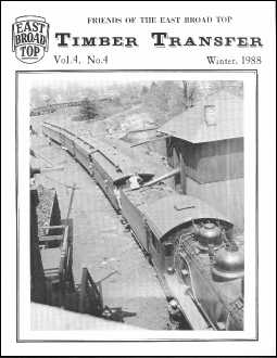 (image for) Timber Transfer Vol. 4 No. 4, Winter 1988