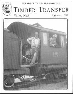 (image for) Timber Transfer Vol. 6 No. 3, Autumn 1989