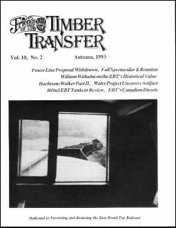 (image for) Timber Transfer Vol. 10 No. 2, Autumn 1993