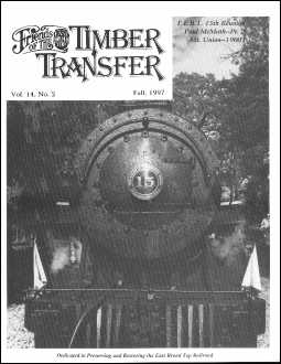 (image for) Timber Transfer Vol. 14 No. 2, Fall 1997