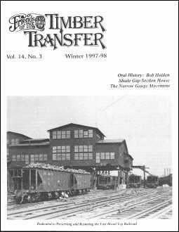 (image for) Timber Transfer Vol. 14 No. 3, Winter 1997-1998