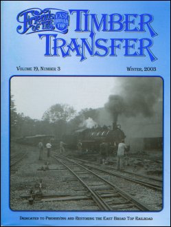 (image for) Timber Transfer Vol. 19 No. 3, Winter 2003