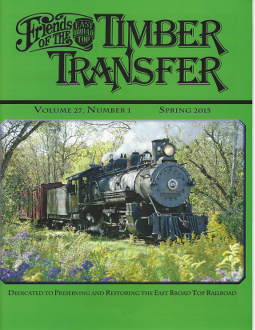 (image for) Timber Transfer Vol. 27 No. 1, Spring 2015