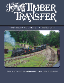 (image for) Timber Transfer Vol. 29 No. 2, Summer 2017 (printed)