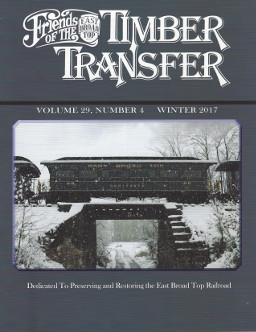 (image for) Timber Transfer Vol. 29 No. 4, Winter 2017 (printed)