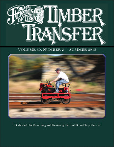 (image for) Timber Transfer Vol. 30 No. 2, Summer 2018 (printed)