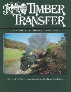 (image for) Timber Transfer Vol. 30 No. 3, Fall 2018 (printed)