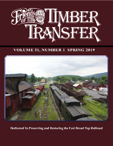 (image for) Timber Transfer Vol. 31 No. 1, Spring 2019 (printed)
