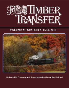(image for) Timber Transfer Vol. 31 No. 3, Fall 2019 (printed)