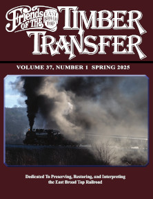 (image for) Timber Transfer Vol. 37, No. 1, Spring 2025 (printed)